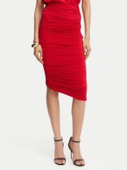 ACCESS FASHION Spódnica ołówkowa 63-6001-326 Czerwony Slim Fit. Czerwone spódnice damskie ACCESS FASHION, xs, bez wzorów, z syntetyku, ołówkowe. Za 559.99 zł.