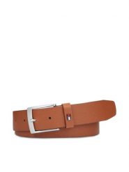 Tommy Hilfiger Pasek Męski Adan 3.5 Seasonal Texture AM0AM12165 Brązowy. Brązowe paski damskie Tommy Hilfiger, bez wzorów, ze skóry. Za 289.99 zł.