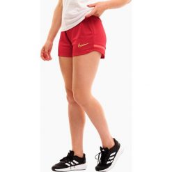 Spodenki treningowe damskie Nike Df Academy 21 Short K. Czerwone szorty damskie Nike, xl, bez wzorów. Za 63.00 zł.
