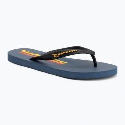Japonki męskie Rip Curl Icons of Surf Bloom Open Toe. Niebieskie klapki męskie Rip Curl. Za 109.99 zł.