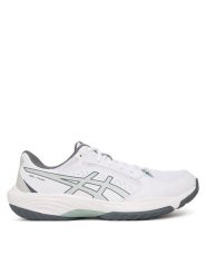Asics Buty halowe Gel-Task 5 1071A130 Biały. Białe buty sportowe męskie Asics, ze skóry, bez zapięcia. Za 369.99 zł.