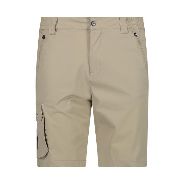 Szorty bermudzkie z kieszeniami cargo CMP. Brązowe krótkie spodenki sportowe męskie CMP, bez wzorów, trekkingowe. Za 171.00 zł.