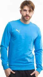 Puma Bluza męska Puma Team Goal Casuals Crew Neck Sweat niebieska 658592 02 S. Niebieskie bluzy męskie Puma, m, bez wzorów, bez kaptura. Za 169.99 zł.