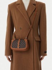 Nine West Torebka CEO-SILK LINE-KY500 Brązowy. Brązowe torebki do ręki damskie Nine West, bez wzorów, ze skóry, bez dodatków. Za 199.99 zł.