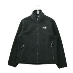 Second life - Kurtka polarowa retro dla kobiet - Jak nowy. Czarne kurtki damskie The North Face, bez wzorów, z polaru, bez kaptura, trekkingowe. Za 190.31 zł.