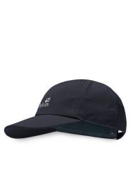 Jack Wolfskin Czapka z daszkiem Baseball Cap A65769 Granatowy. Niebieskie rękawiczki męskie Jack Wolfskin, bez wzorów, z poliesteru. Za 109.99 zł.