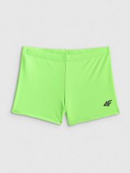 4F Kąpielówki chłopięce - zielone 158/164 (12-14 lat). Zielone kąpielówki dla chłopców 4f, bez wzorów. Za 39.99 zł.