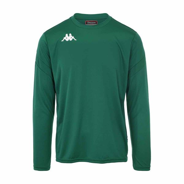 Jersey Kappa Dovol. Zielone buty sportowe męskie Kappa, z jersey, bez zapięcia, na fitness i siłownię. Za 156.50 zł.