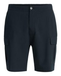 Spodenki hybrydowe dla Mężczyzn HALF 19" Czarny. Czarne szorty męskie Quiksilver, m, bez wzorów, z elastanu. Za 239.99 zł.