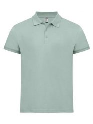 Clique Classic Lincoln S/S koszulka polo męska z bawełny, modern fit. Zielone koszulki polo męskie CLIQUE, m, bez wzorów, z bawełny, klasyczne, bez ramiączek. Za 121.45 zł.