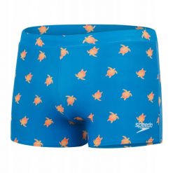 Spodenki kąpielówki męskie Speedo Escape. Brązowe kąpielówki dla chłopców Speedo, bez wzorów, sportowe. Za 161.98 zł.