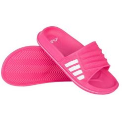 Klapki basenowe damskie Aqua-sport adisport. Białe klapki damskie AQUA-SPORT, bez wzorów, z tworzywa sztucznego, sportowe, bez obcasa. Za 30.99 zł.