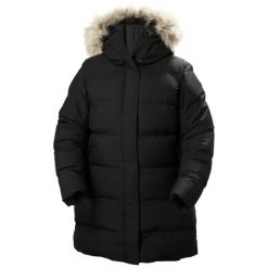 Parka damska Helly Hansen blossom puffy. Czarne kurtki damskie Helly Hansen, na zimę, l, bez wzorów, z syntetyku, bez kaptura. W wyprzedaży za 799.20 zł.
