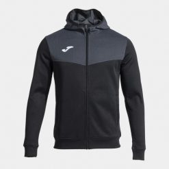 Bluza dresowa z kapturem Joma Campus Street. Czarne kurtki sportowe męskie Joma, m, bez wzorów, z dresówki, na fitness i siłownię. Za 246.70 zł.