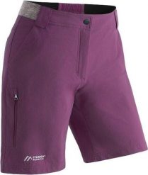 Spodenki trekkingowe Maier Sport Norit Regular Fioletowe. Fioletowe szorty sportowe damskie Maier Sports, bez wzorów, z elastanu, sportowe, trekkingowe. Za 393.70 zł.