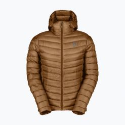 Kurtka ocieplana męska SCOTT Insuloft Tech Primaloft Hoody. Brązowe kurtki męskie Scott, m, bez wzorów, z puchu, sportowe, bez kaptura. Za 589.99 zł.