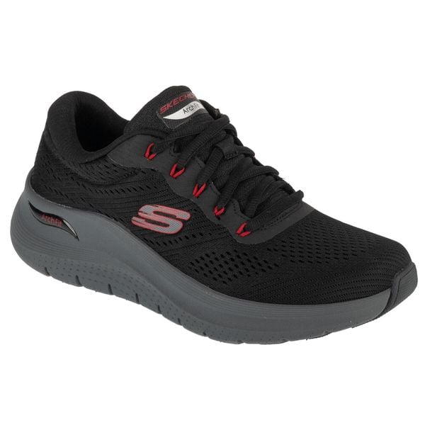 Buty sportowe Sneakersy męskie, Arch Fit 2.0 - The Keep. Czarne buty sportowe męskie Skechers, bez zapięcia. Za 389.99 zł.
