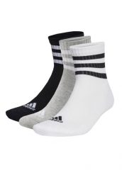 Skarpetki Adidas Sport 3S C Spw Mid 3P Dorosłych. Białe skarpety męskie Adidas, bez wzorów, z materiału. Za 128.99 zł.