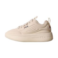 Buty Superbubble. Brązowe obuwie sportowe damskie Fila, bez wzorów, z materiału, do biegania. Za 199.00 zł.