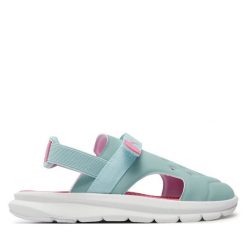 Sandały Puma. Niebieskie sandały dziewczęce Puma, bez zapięcia. Za 199.99 zł.
