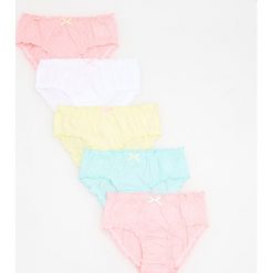 Majtki z falbanką 5 pack - Różowy. Bielizna dla chłopców marki Reserved. Za 29.99 zł.