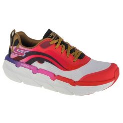 Buty do biegania damskie Skechers Max Cushioning Elite Kansai Yamamoto. Czerwone obuwie sportowe damskie Skechers, bez wzorów, z materiału, do biegania. Za 339.99 zł.
