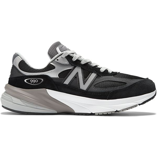 Buty damskie New Balance W990BK6 – czarne. Czarne obuwie sportowe damskie New Balance, bez wzorów, z gumy. Za 1,099.99 zł.