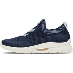 Sneakersy Hummel Tatum Seamless. Niebieskie obuwie sportowe damskie Hummel, bez wzorów. Za 250.00 zł.