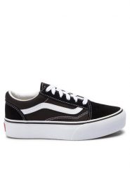 Vans Tenisówki Old Skool Platfor VN0A3TL36BT1 Czarny. Czarne trampki i tenisówki dziewczęce Vans, bez wzorów, ze skóry, bez zapięcia. Za 259.99 zł.