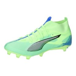 Buty piłkarskie Puma Ultra Match+ FG/AG. Fioletowe trampki i tenisówki chłopięce Puma, bez wzorów, z materiału, eleganckie, bez zapięcia. Za 313.50 zł.