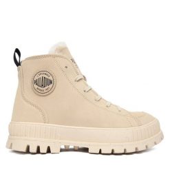 Trapery Palladium. Brązowe śniegowce i trapery męskie Palladium, trekkingowe. Za 579.99 zł.