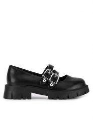 DeeZee Loafersy CS5907-20 Czarny. Czarne półbuty dziewczęce DeeZee, bez wzorów, z materiału, bez zapięcia. Za 109.99 zł.
