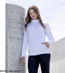 Ardon ARDON JOFLEX - Damska bluza polarowa stójka 2 kieszenie ozdobne płaskie ozdobne 100% poliester fleece, 280 g/m2 - biały H2215 S. Białe bluzy damskie Ardon, m, bez wzorów, z polaru, bez kaptura. Za 79.34 zł.