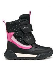 Geox Śniegowce J Trekkyup B Ab J56M7A 0MNBC C0922 M Czarny. Czarne buty zimowe dziewczęce Geox, z materiału, bez zapięcia. Za 289.99 zł.