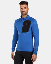 Męski sweter polarowy na pełny zamek Kilpi VIGO-M. Czarne swetry przez głowę męskie Kilpi, m, bez wzorów, z materiału, bez kołnierzyka. Za 292.95 zł.