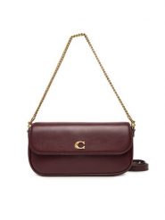 Coach Torebka Brook CAN90 Bordowy. Czerwone torebki do ręki damskie Coach, bez wzorów, ze skóry, bez dodatków. Za 1,299.00 zł.