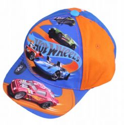 Czapka z daszkiem / dziecięca bejsbolówka Hot Wheels / rozmiar 54cm. Czapki dla dzieci YOCLUB, bez wzorów. Za 29.99 zł.