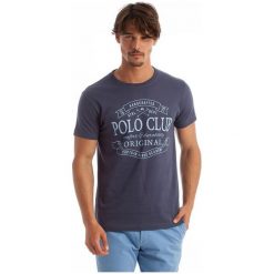 Polo Club C.H..A T-Shirt Męski Xxl Niebieski. Niebieskie koszulki polo męskie Polo Club C.H..A. W wyprzedaży za 119.00 zł.