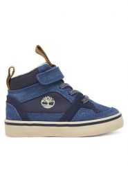 Timberland Sneakersy Stone Street TB0A27WHEP31 Niebieski. Niebieskie buty sportowe dziewczęce Timberland, bez wzorów, z nubiku, bez zapięcia. Za 189.99 zł.