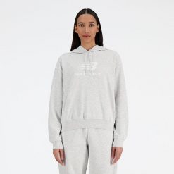 Bluza damska New Balance WT41504AHH – szara. Szare bluzy damskie New Balance, s, bez wzorów, z bawełny, bez kaptura. Za 279.99 zł.