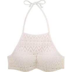 Biustonosz bikini "Bahamas" w kolorze kremowym. Biustonosze Dorina, w koronkowe wzory. W wyprzedaży za 43.95 zł.