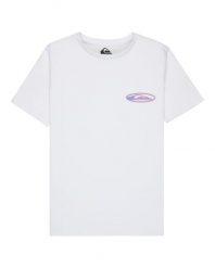 Koszulka z krótkim rękawem dla Chłopcy QUIK GLOBE Biały. Białe t-shirty dla chłopców Quiksilver, bez wzorów, z bawełny, bez ramiączek. Za 42.50 zł.