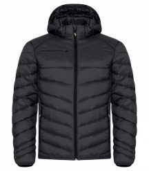 Clique Kurtka Idaho z recyklowanego poliamidu, lekka i ciepła – Black. Czarne kurtki męskie CLIQUE, m, bez wzorów, z materiału, bez kaptura. Za 319.29 zł.