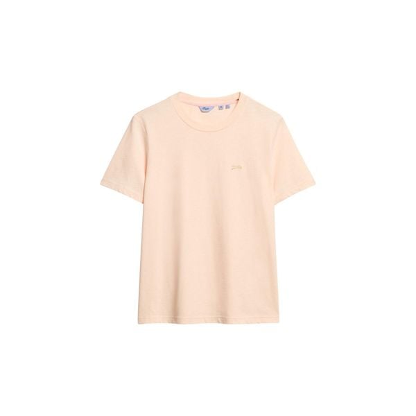 Koszulka damska Superdry Essential Logo Slub. Brązowe t-shirty damskie Superdry., s, bez wzorów, z bawełny, eleganckie, bez kołnierzyka. Za 127.50 zł.