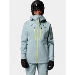 Kurtka Narciarska Damska Columbia Platinum Peak II 3L. Niebieskie kurtki sportowe damskie Columbia, na zimę, l, bez wzorów, bez kaptura, narciarskie. Za 1,699.00 zł.