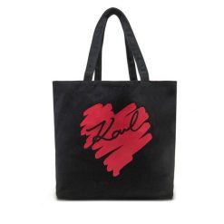 Torebka KARL LAGERFELD. Czarne torebki do ręki damskie KARL LAGERFELD, bez wzorów, klasyczne, bez dodatków. Za 299.99 zł.