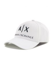 Armani Exchange Czapka z daszkiem 954039 CC513 00812 Biały. Białe rękawiczki męskie Armani Exchange, bez wzorów, z bawełny. Za 209.99 zł.