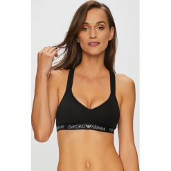 Emporio Armani - Biustonosz. Różowe biustonosze Emporio Armani, z bawełny. W wyprzedaży za 179.90 zł.