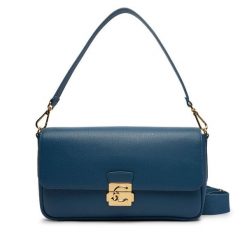 Torebka Coccinelle. Niebieskie torebki do ręki damskie Coccinelle, bez wzorów, klasyczne, bez dodatków. Za 1,489.00 zł.