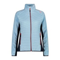 Hybrdowa kurtka unlimitech dla kobiet CMP. Czarne kurtki sportowe damskie CMP, bez wzorów, bez kaptura, trekkingowe. Za 356.00 zł.